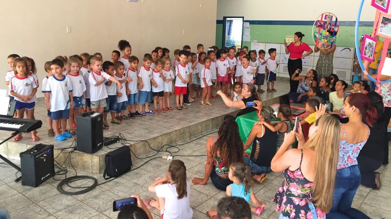 Inauguração de Espaço de Leitura Ângela Lago na escola Silvia Covas