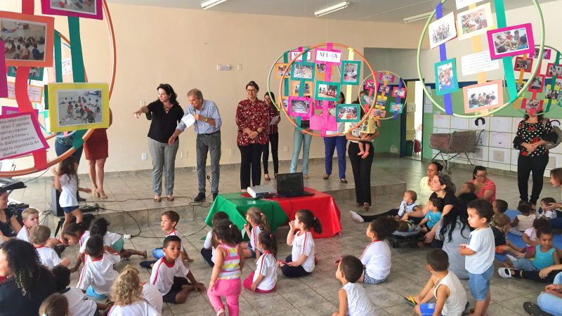 Inauguração de Espaço de Leitura Ângela Lago na escola Silvia Covas